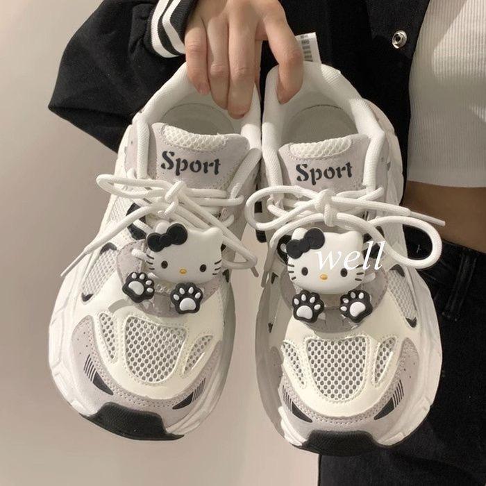 inner height increase dad shoes women's Korean version versatile 2025 new spring and autumn thick-soled leather surface casual sports little