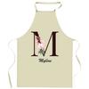 Tablier de cuisine - Mylène Lettre - Impression bretonne - Coton épais - Lavable 40°C