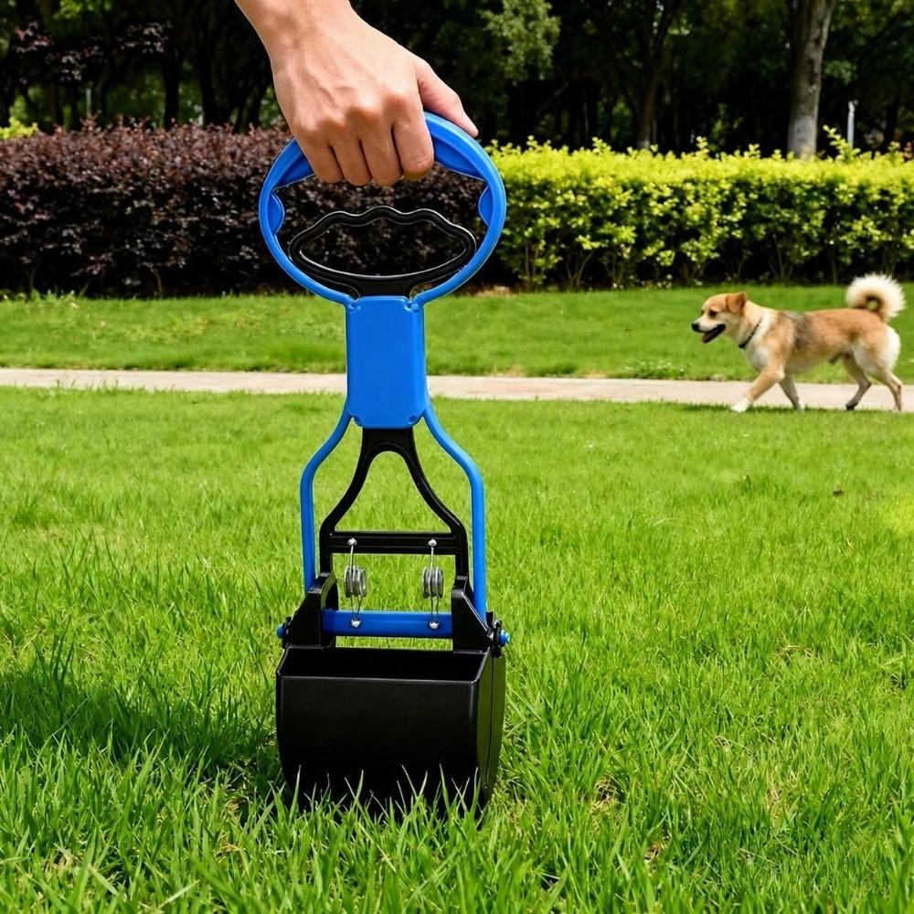 Hard Polymer Pooper Scooper Multi Colors Dog Poop Grabber Easy Grip Pet Waste Picker  Park Use