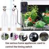 Four-speed Cycle Aquarium Timer Stable Adjustable Generator Timing Switch Black Fish Tank Timer For Aquarium Grow Light