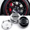 4Pcs 56/60mm Car Wheel Center Hub Caps Tire Rim Covers Car Accessories For Nissan Nismo X-Trail Almera Qashqai Note Leaf Teana