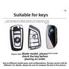 EUCQ6 Zinc Alloy Leather Car Remote Key Case for BMW F10 F11 F20 F25 F30 F31 F34 G20 G30 X3 X4 I3 M3 M4 1 3 5 Series Accessory