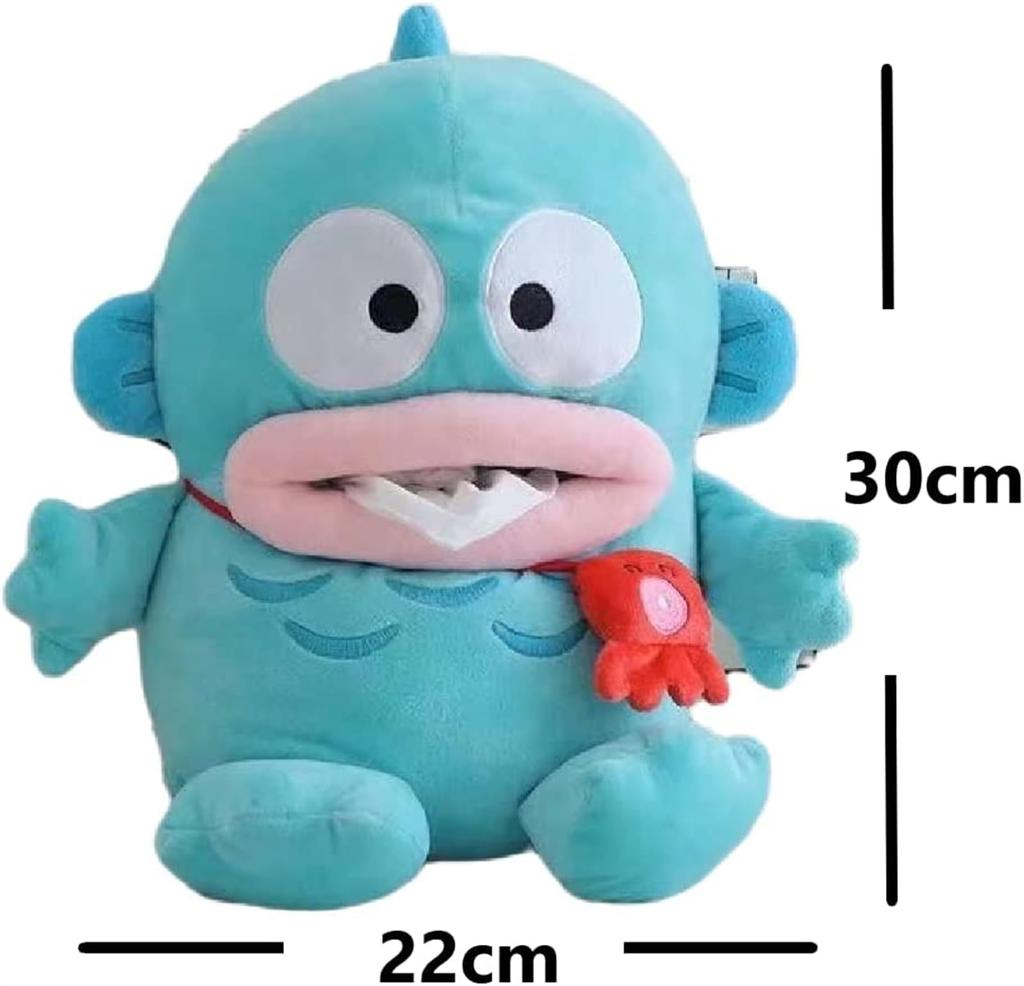 Hangyodon Tissue Tissue Tissue Stuffed Cute Character Goods Case, Cover, Holder, Toy, Car, Hanging, Fluffy, Popular, (Hangyodon)