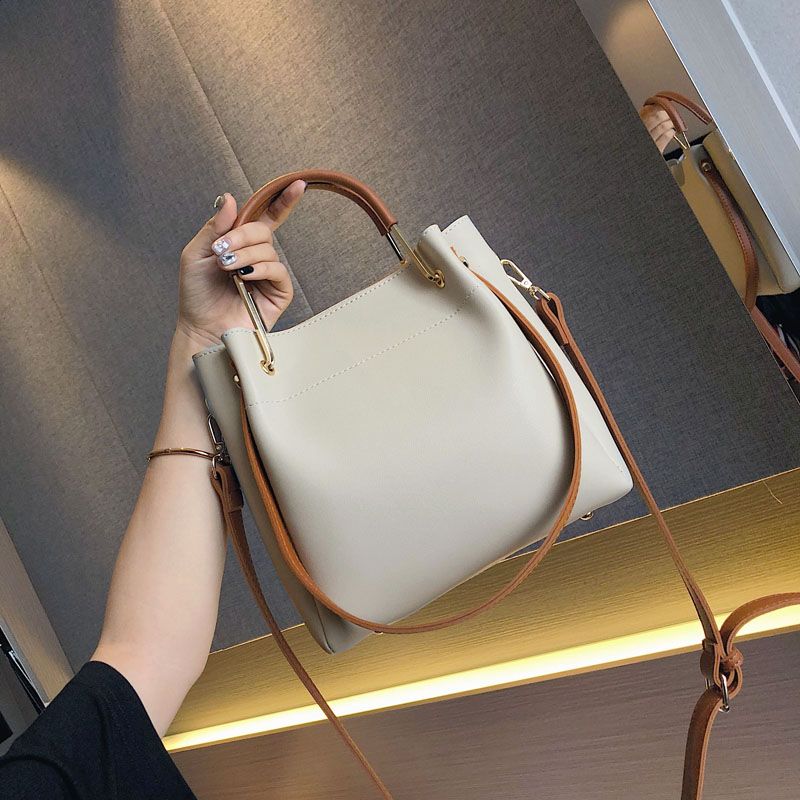 Bag Women's Bucket Bag Large Capacity One Shoulder Handheld Crossbody Bag