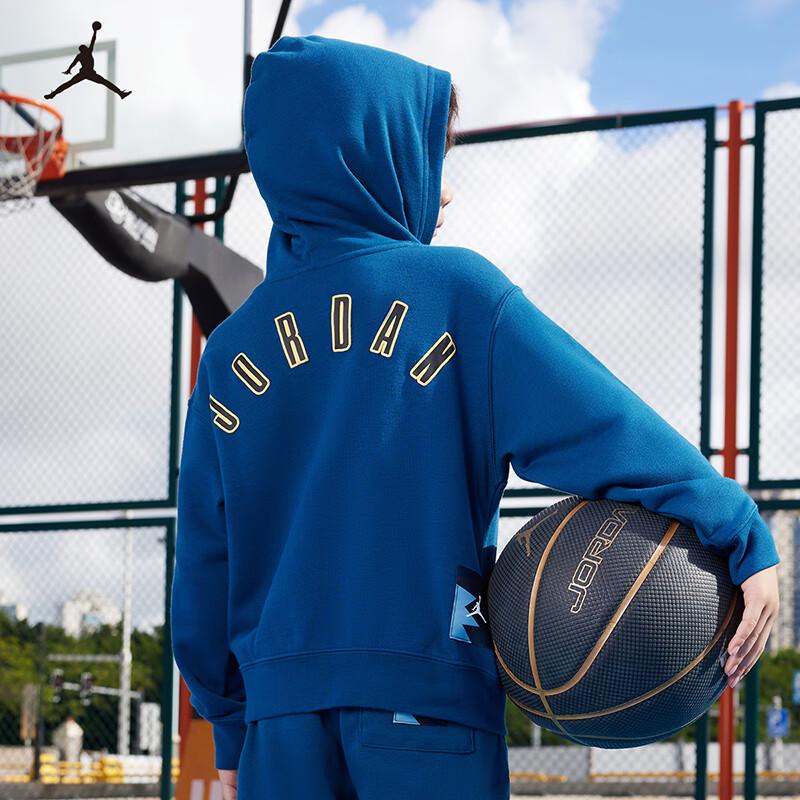 Jordan AJ Kids  Boys Hooded Fleece Sweatshirt 130/64 (116-122cm)