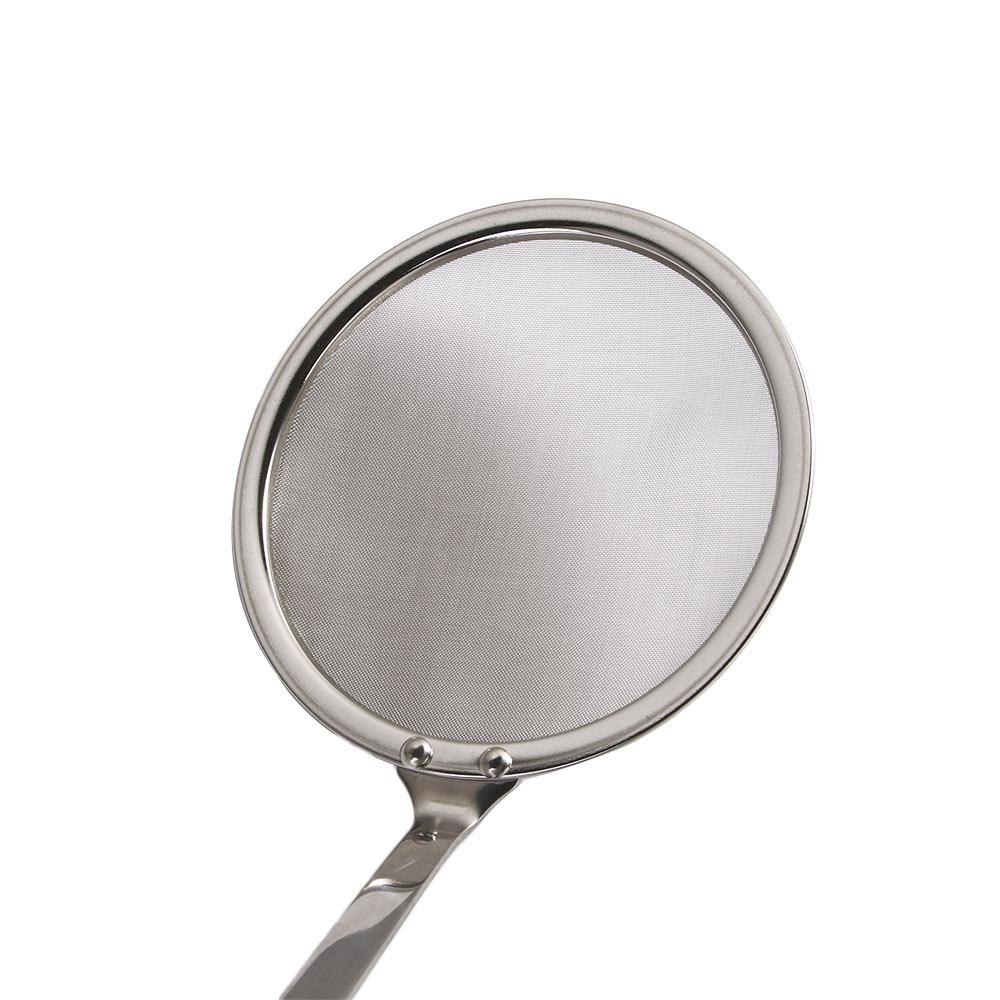 Cooking Multifunction Sifting Fine Mesh Stainless Steel Colander Filter Spoon Strainer Oil Skimmer