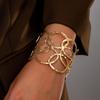 Fashion Gold Vintage Open Bracelet Women'S Bracelet Holiday Party Gift Source Factory