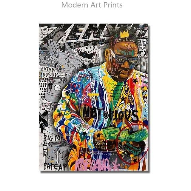 

Знаменитый Густав Климт Поцелуй Граффити Холст Картины Поп-стрит Плакаты и принты Настенные художественные картины Картина Современный домашний декор без рамки 21*30cm