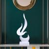 Simple and Modern Creative Flame Bird Craft Decoration Gift for Office Living Room Resin Ornaments Home Decor