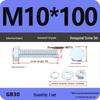 4.8 Grade Galvanized Hex Bolt and Nut Set M4-M30