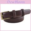 Genuine Leather Womens Belt With Alloy Buckle For Casual Denim Jeans