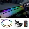 Car Universal LED Ambient Strip Light For Tesla Model 3 Y S X LED Interior RGB USB APP Control Remote Symphony Atmosphere Lamp