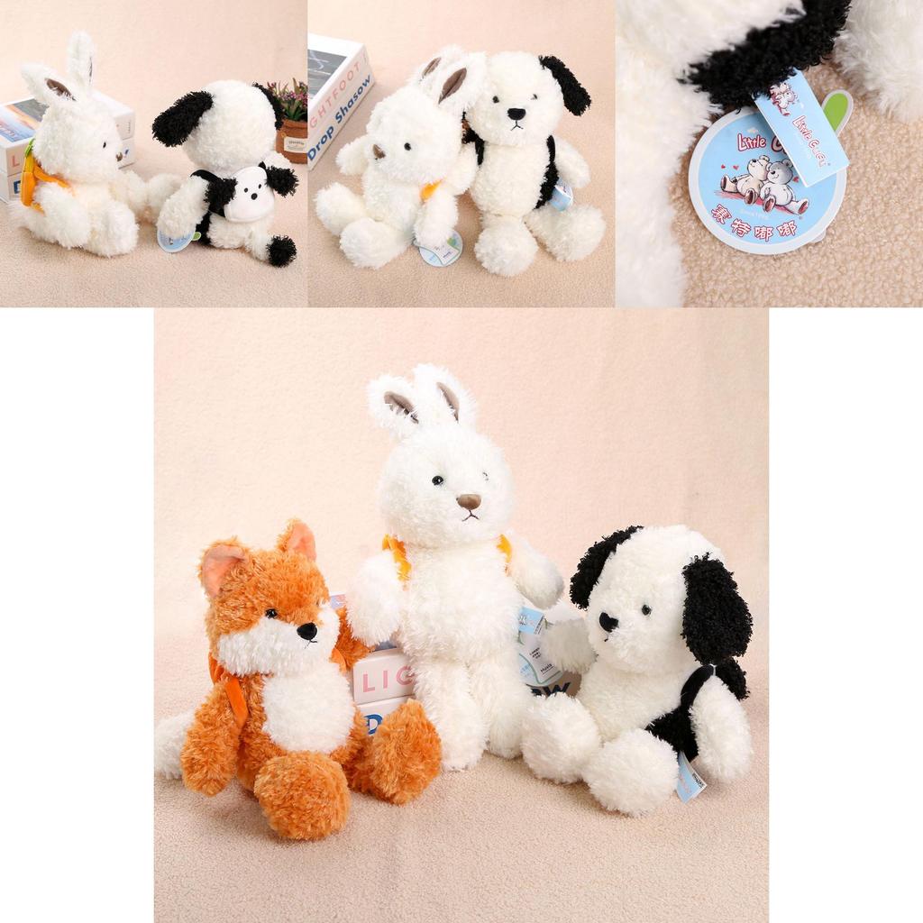 Plush Animal Toy For Kids With Short Pile Fabric Soft Gift For Girls And Boys