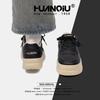 Globale Damen Schuhe Plateau Erhöhung schwarze Brettschuhe Damen 2025 neue virale Trends lässige Sportschuhe ZHQ3157