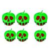 Fruit Skull Figurine Spooky Skull Night Light Gothic Desktop Lamp for Halloween Horror Themed Party Mantel Dining Table Decoration