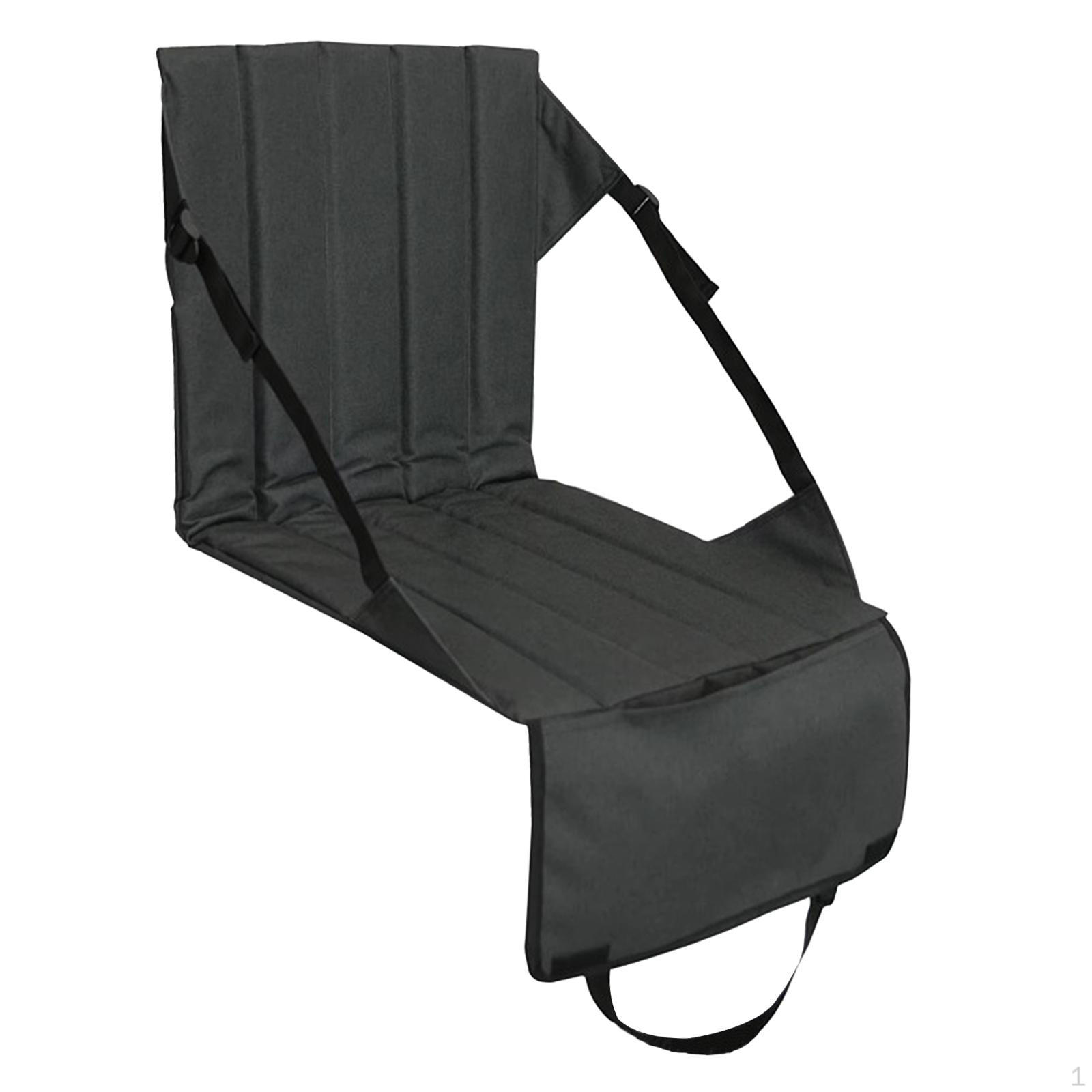 

Складная подушка для сиденья для стадионов и мероприятий на открытом воздухе чёрный