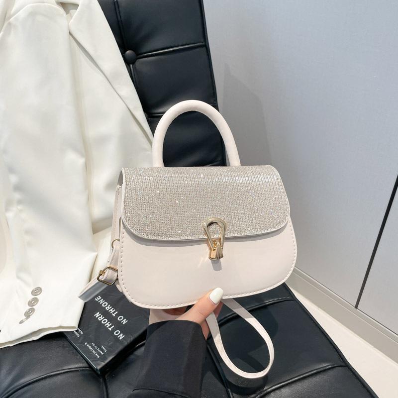 New Spring and Summer Foreign Style, Advanced Texture Temperament, Versatile Light Luxury, Niche Atmosphere, Portable Shoulder Messenger Bag for Women