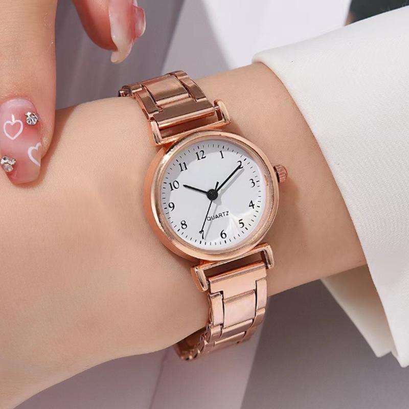 Fashion Women Watch set Light-luxury Ladies Quartz Wristwatch with LOVE Bracelet Thin Simple Business Female Clock Gift