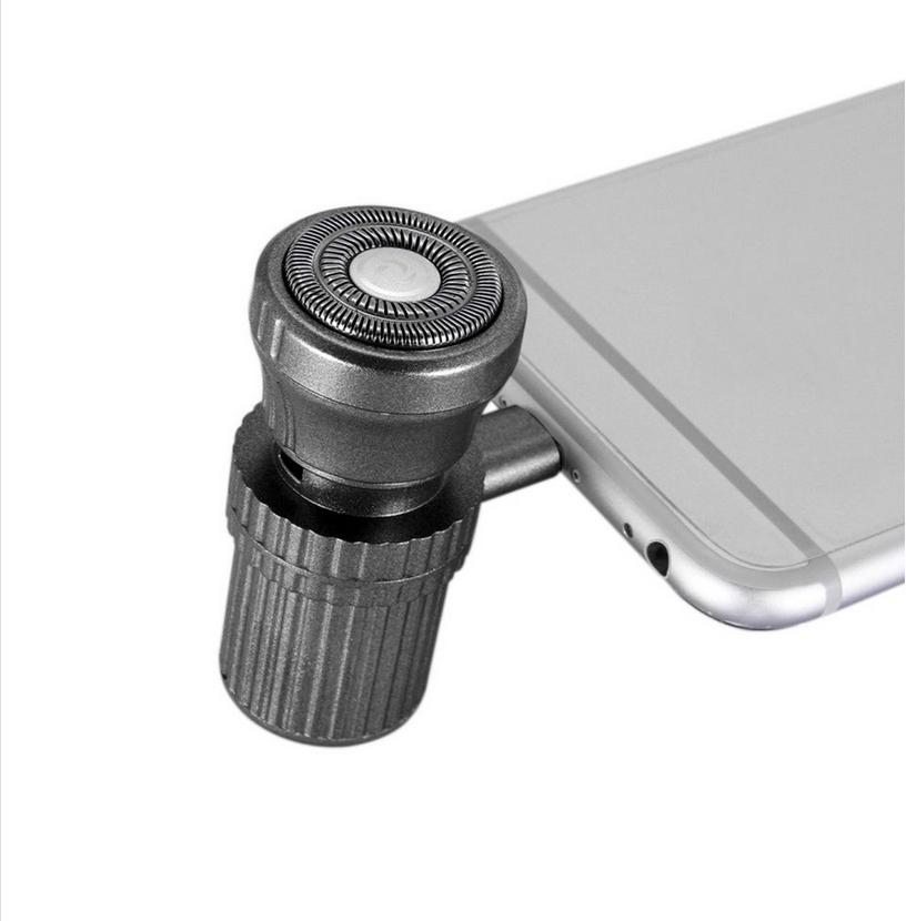Mini Electric Men Rechargeable Razor Travel Mobile Phone Razor Apple Interface