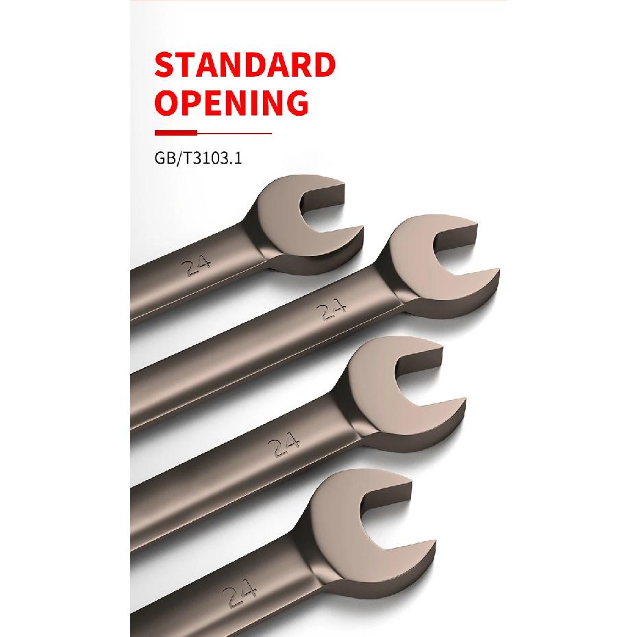 12 stücke/6 stücke Dual-use-Ratsche Kopf Schnell Wrench Set Hardware Werkzeuge 72 Zähne Großhandel 180 Grad Rotation