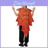 Game Themed Cosplay Costume With Polyester Maple Leaf Props For Halloween