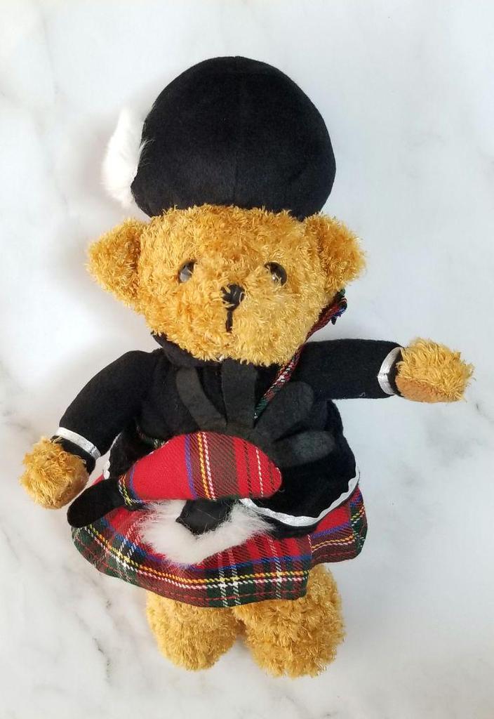 [USED] British Teddy Bear Stuffed Animal