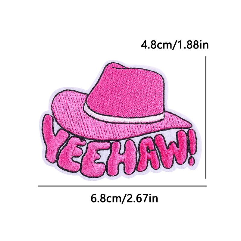 Lips Love Heart Patch Cartoon Embroidery Patch DIY Iron On Patches For Clothing Thermoadhesive Patches On Clothes Sewing Sticker