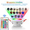 1/2/3/4PCS RGB LED Downlight 16colors Dimmable Spotlight 10W/15W IR Remote Led Down Light For Room Decor AC220V LED Panel