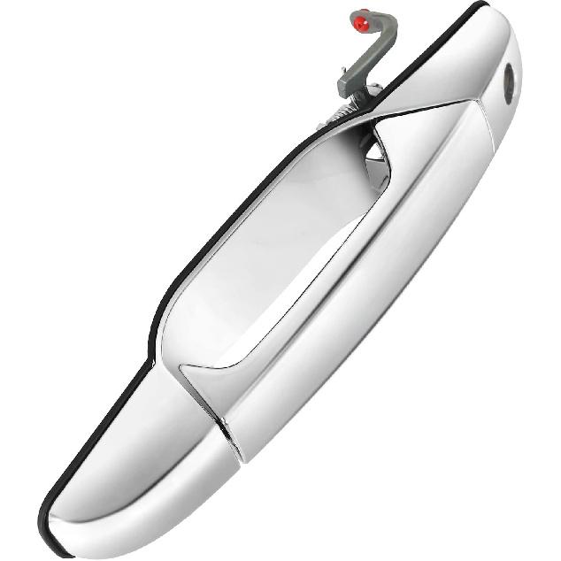 

Chrome Exterior Rear Left Driver Door Handle Compatible with The Following Models: 2007-2013 Chevy Silverado Tahoe Avalanche Suburban,GMC Sierra Front Left Driver Side