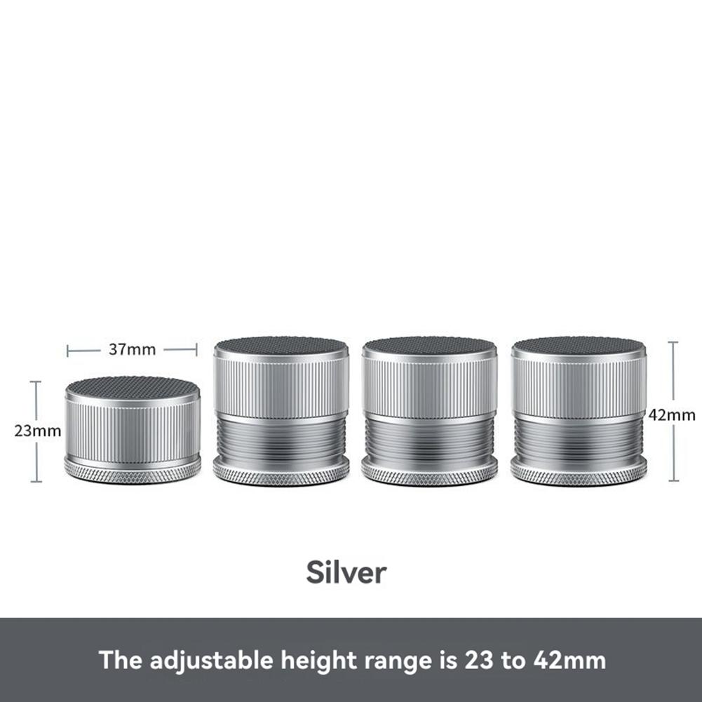 4 Pack Adjustable Microwave Riser Pads Heavy Duty Universal Appliance Feet for Microwave/Oven/Sofa/Furniture