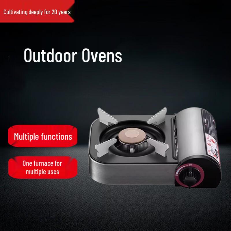 Beifu Mini Portable Gas Cassette Stove with Windshield