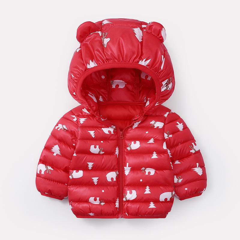 2025 Lightweight Cotton-Padded Jacket for Infants and Kids