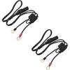 2FT 18AWG SAE Battery Connector, SAE Extension Cord, SAE Connector To O Ring Connectors Terminal Harness, Plug To SAE 2 Pin Quick Release Disconnect