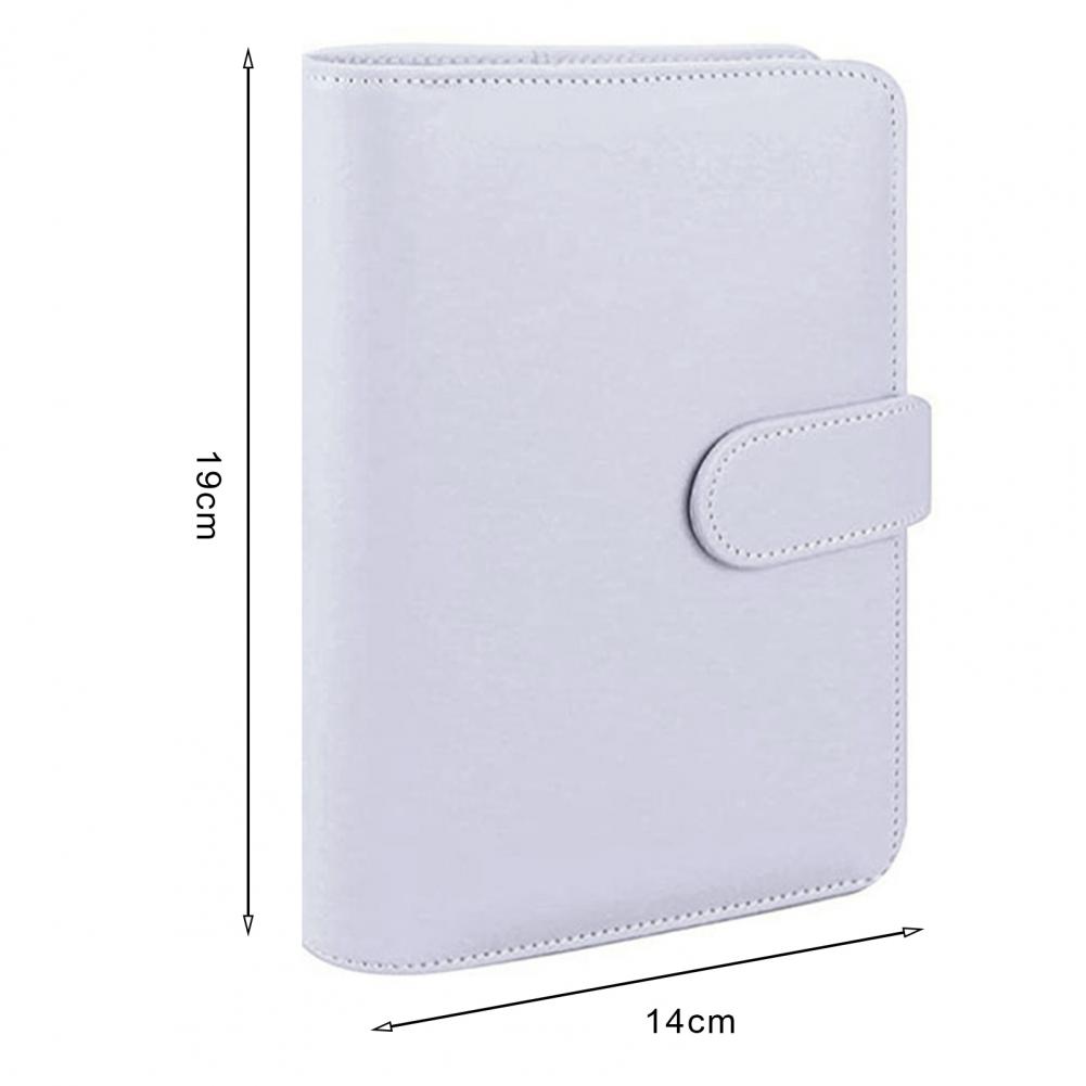 Money Saving Binder With Spending Budget Sheet Money Envelopes Hidden Compartments PVC A6 Budget Binder Budget Planner Book