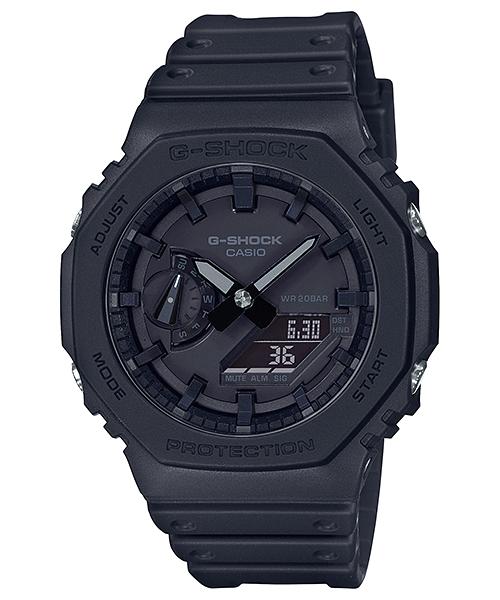 Casio G-SHOCK Men s Resin 200M Water Resistant Analog Shock Resistant Quartz Watch GA-2100-1A1