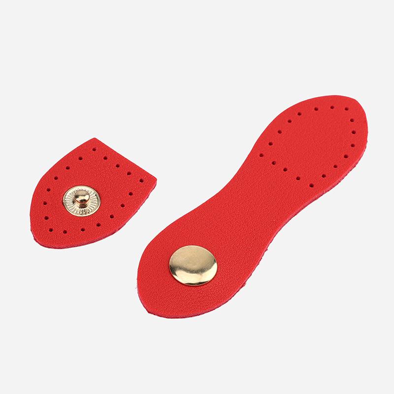 Leather Bag Buckle Handmade Buttons Wallet Hasp Clasp Buckle Card Pack Buckle For Diy Handbag Accessories
