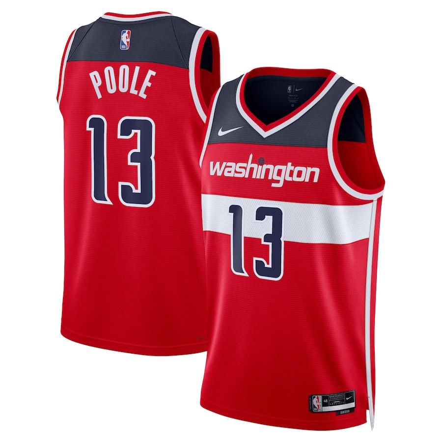 Nike Washington Wizards Dri-FIT Digital Letter Print Crew Neck Sleeveless Fan Jersey T-Shirt Men T-Shirts Multicolor DN2025-666