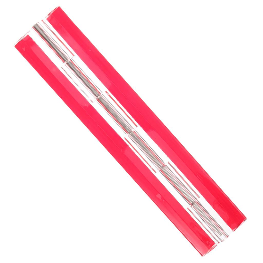 Self-Adhesive Acrylic Folding Hinge Mini Box Hinge for Jewelry Cabinet DIY Crafts Clear Decorative Piano Hinges