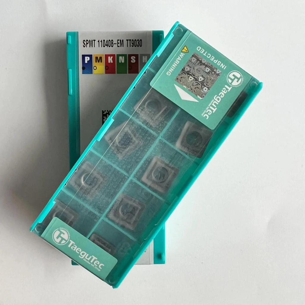 TaeguTec / SPMT110408EM TT9030 /Alloy Blade 10 Pcs