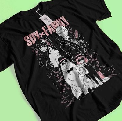 T-shirt Spy X Family T-shirt Anya T-shirt Loid Yor Forger T-shirt Bond Sylvia T-shirt Damian