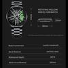 VA VA VOOM Personality Trend Boys Student Luminous Watch Darth Vader Wheel Hub Timely Watch