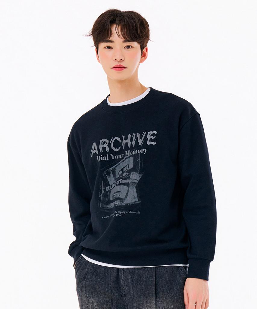 CHASECULT Men'S Retro Graphic Sweatshirt-Fark5118B04