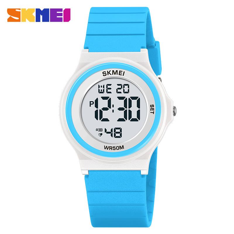 Stylish and simple student watch waterproof luminous electronic watch men's and women's sports multi-function electronic watch
