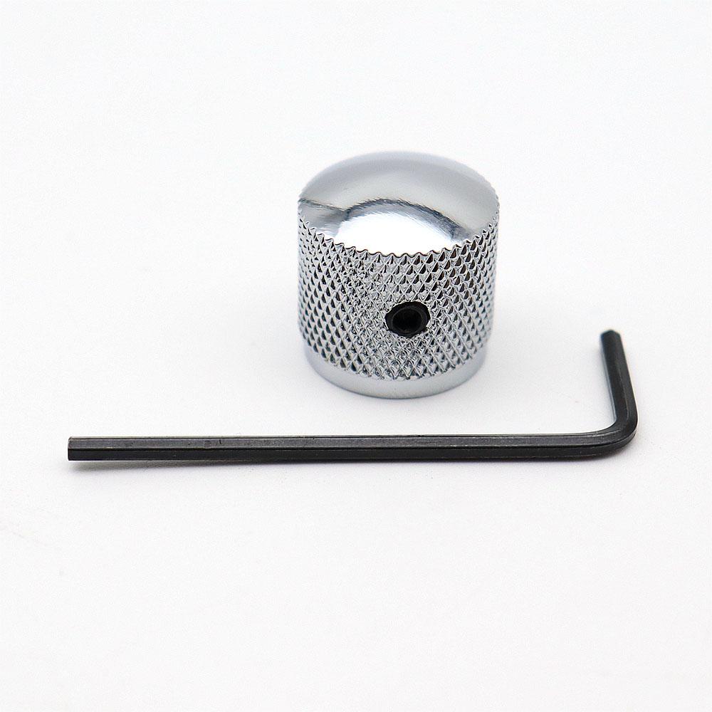1pcs/2pcs  Metal Potentiometer Dome Knob Control Knob Volume Audio Electric Guitar Bass Screw Type