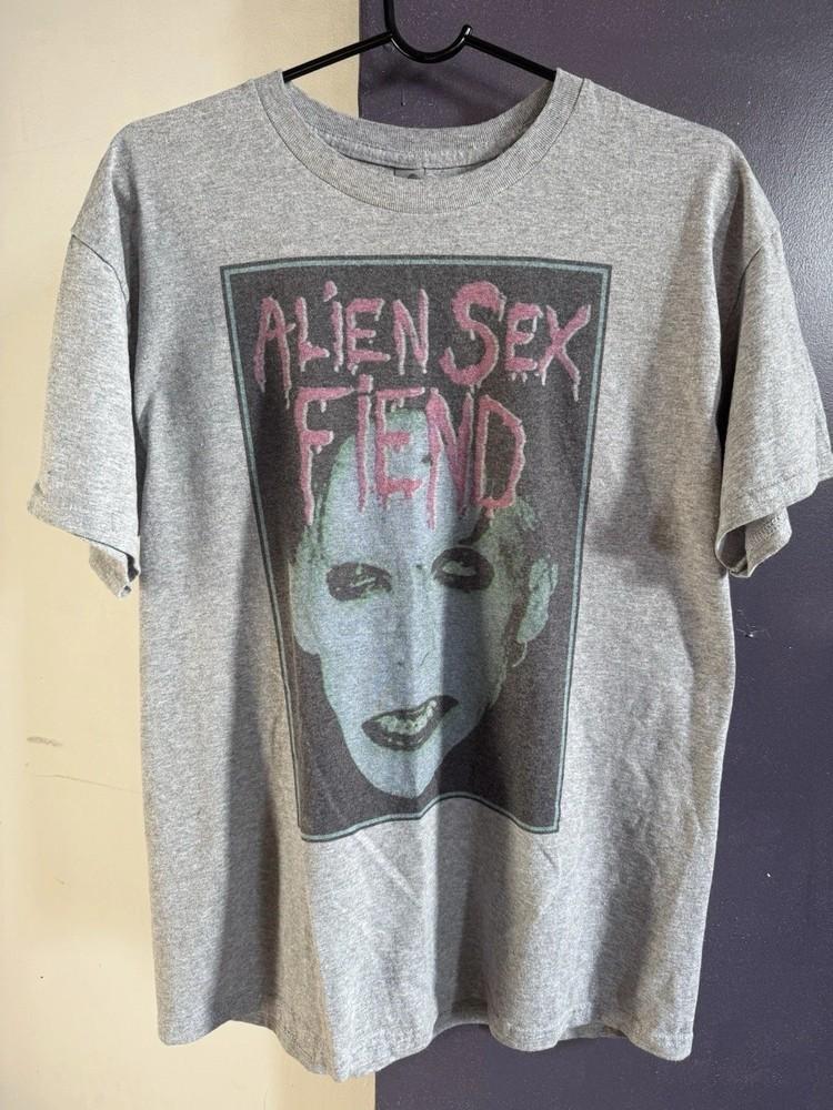 Hot Popular Alien Sex Fiend Band Goth Gray S to 5XL Shirt ZL350 Unisex T-Shirt M