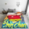 Crayons Shin-chans Lustige Cartoon-Decken Qualität Superweich Überwurfdecke Herbst Studenten Couch Bett Lustige Tagesdecke