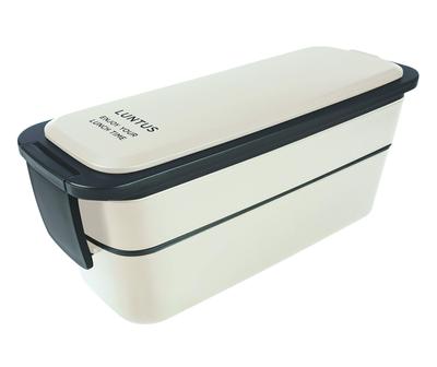 Asbel Bento Bento Öğle Yemeği Lantus 2 Ag Fildişi Kutusundan Çorbayı Önler, Kutu, Kutu, Ocak/Bulaşık Makinesinde Yıkanabilir, Sızdırma, FC-T800 (Çanta ile), Katmanlar, Antibakteriyel,