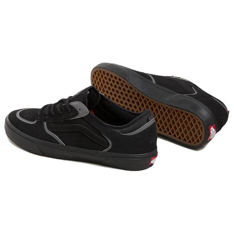 Vans Skate Rowley Low Top Skateboard Shoes Unisex Black Gray Sneakers VN0A2Z3OHR0