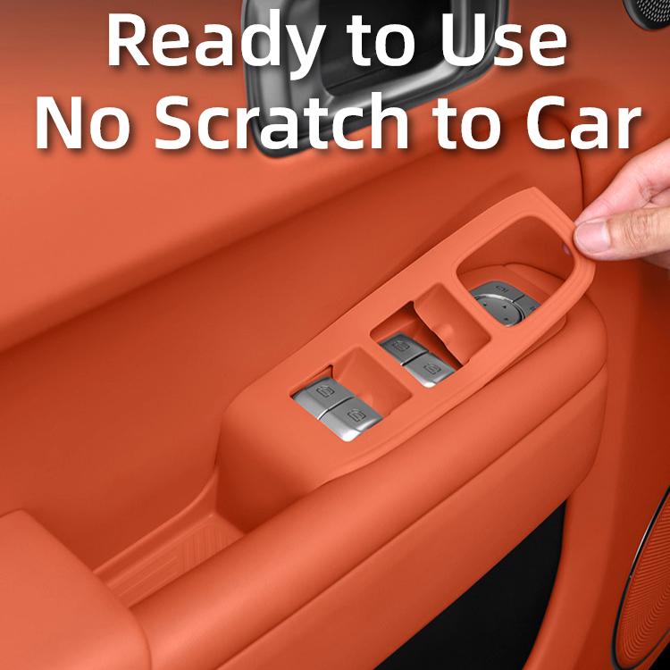 For Li L6 L7 L8 L9 2025 Lixiang Liquid Silicone Car Window Button Handle Door Slot Mat