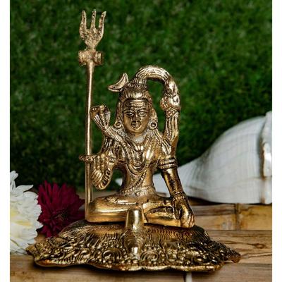 Figurki posągów Shivy Wystrój domu Poznaj moich bogów hinduskich/Miniaturowe posągi hinduskie/Posąg Pana Shivy Wystrój samochodu/Rzeźba(Statua Śiwy) Nowy